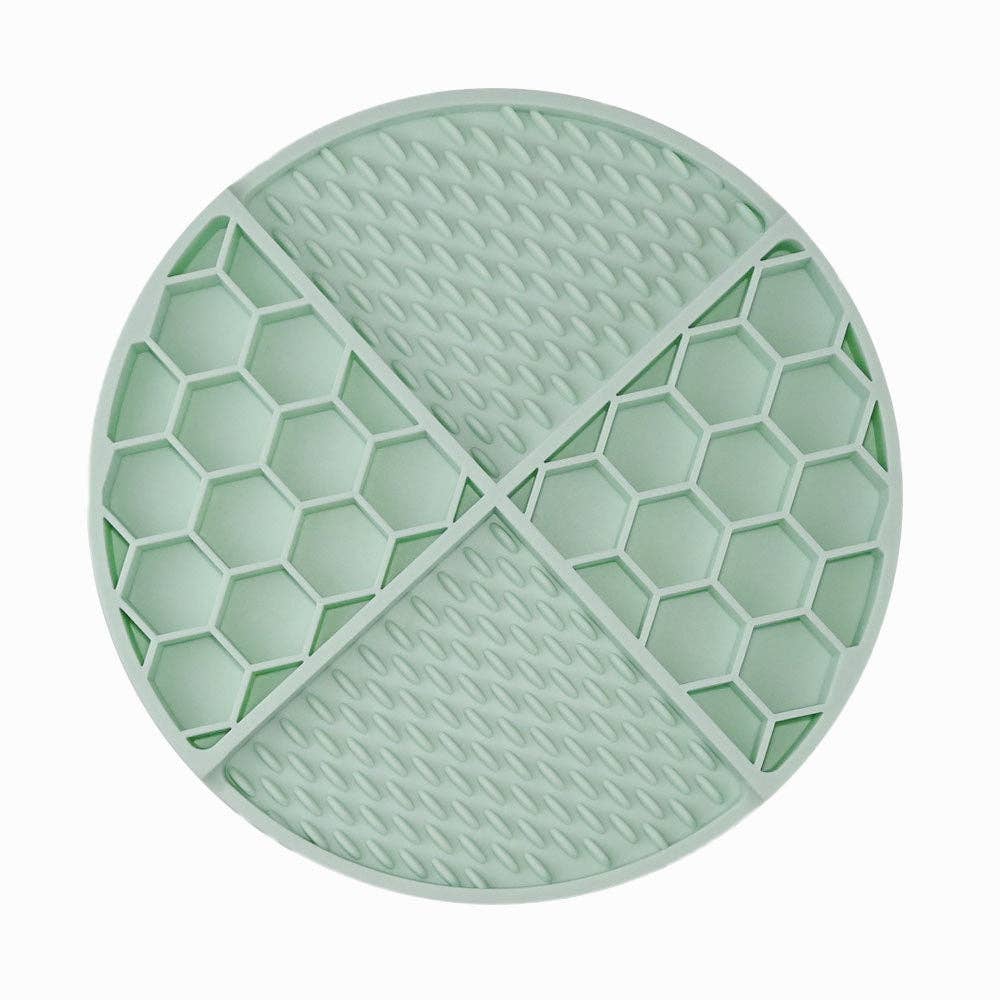 Cheerhunting - Vente Tapis de gamelle – chien - Bowlo - Tapis à lécher en silicone pour animaux0