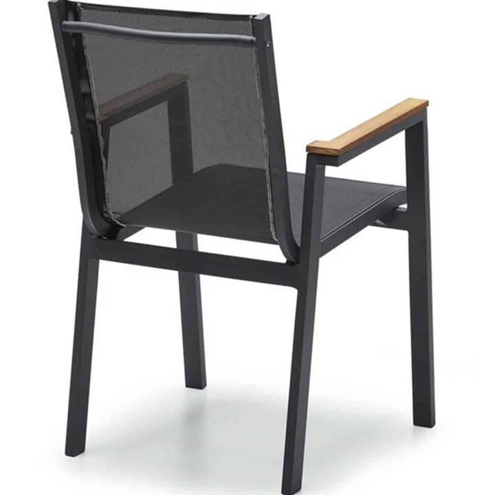 Deholzwart GmbH - Wholesale Patio Arm Chair - Ottawa aluminum garden chair