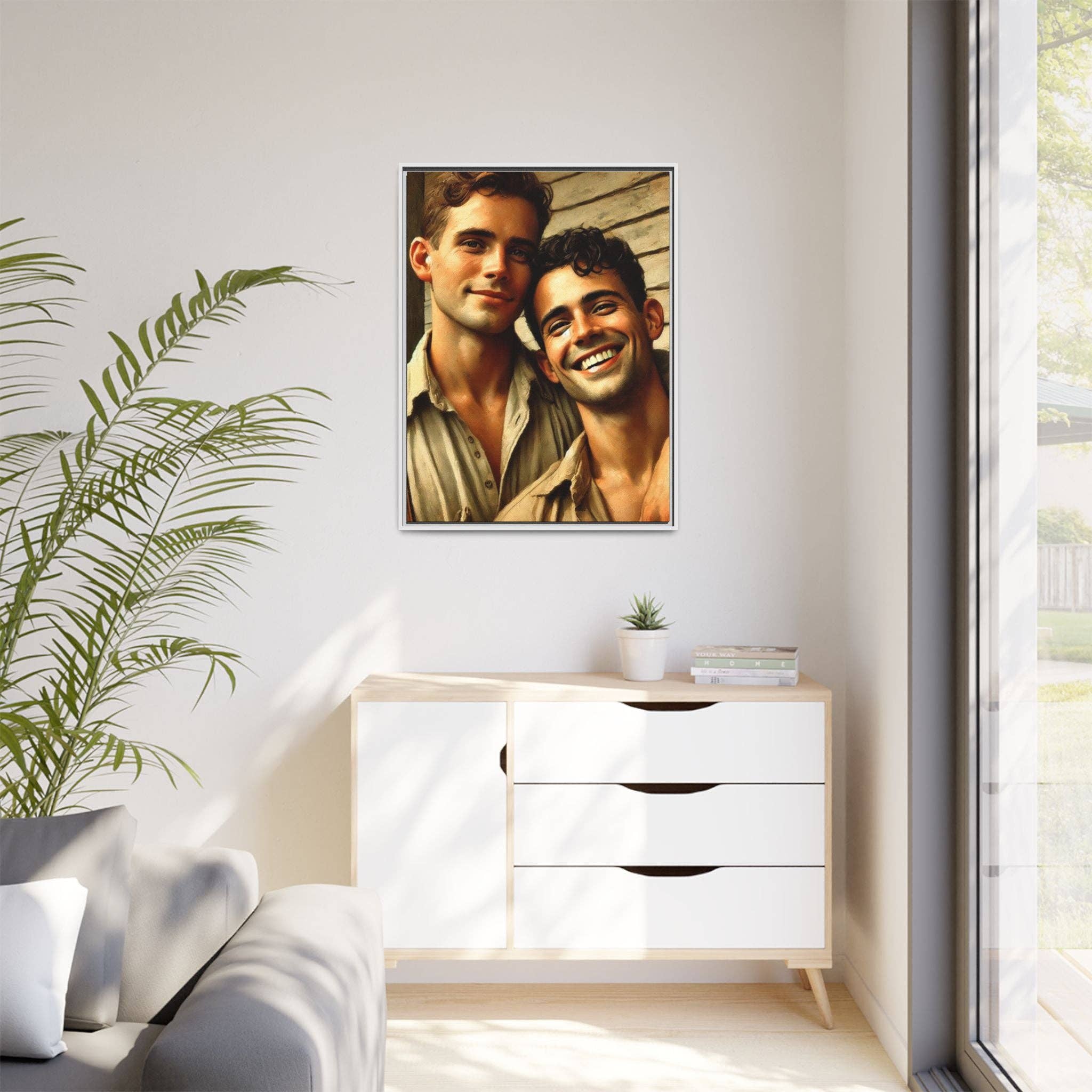 Walt & Pete - Wholesale Art Print - Missing Art Studies - Grant 01046