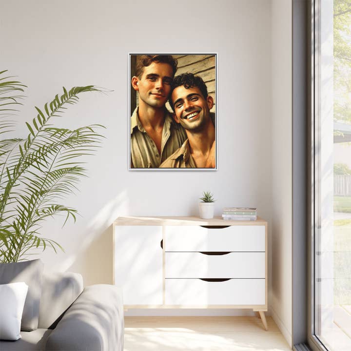 Walt & Pete - Wholesale Art Print - Missing Art Studies - Grant 01046