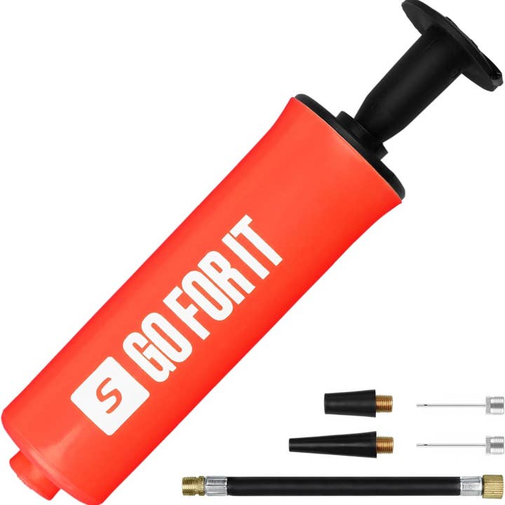 Sportbit - Wholesale Sporting Accessories - SPORTBIT Ball Pump for Sports Balls - Air Pump for Balls with 5 Needles, Basketball Pump, Soccer Ball Pump, Volleyball Pump, Football Pump