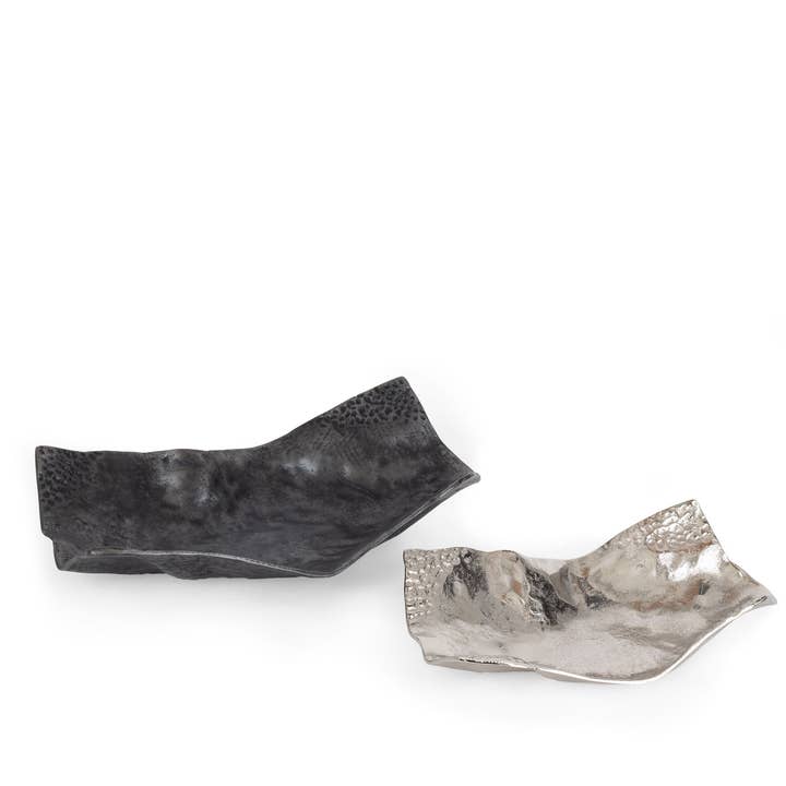 Shale dekorative metalbakker, S2 for engroshandel hos Vertuu Design Inc.