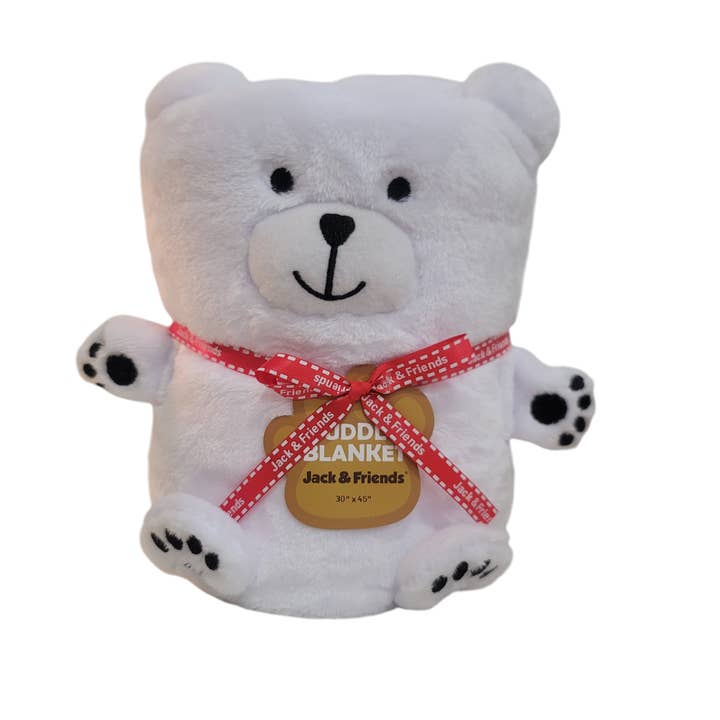 Polar Bear Cuddly Blanket for wholesale by One & Only Creations, Inc. - Jack & Friends