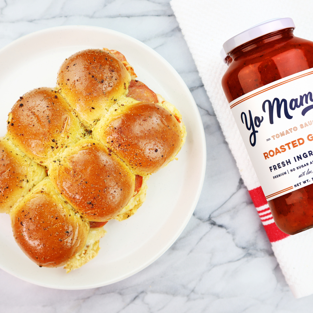 Yo Mama's Foods – Engroshandel Sauce – 33 OZ ristet hvidløg2