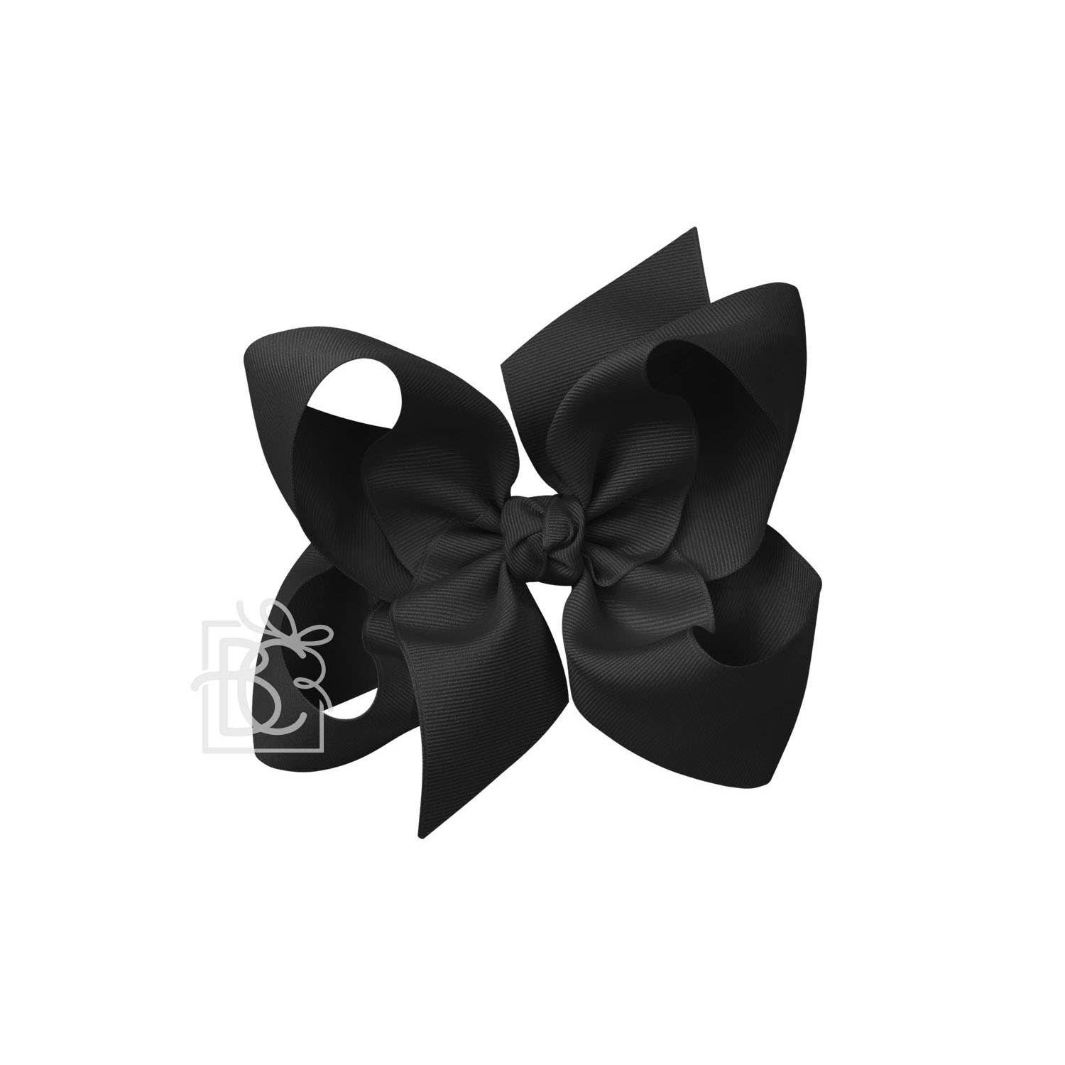 Beyond Creations, LLC - Wholesale Hair Bow - Kids - SIGNATURE GROSGRAIN BOW ON CLIP151