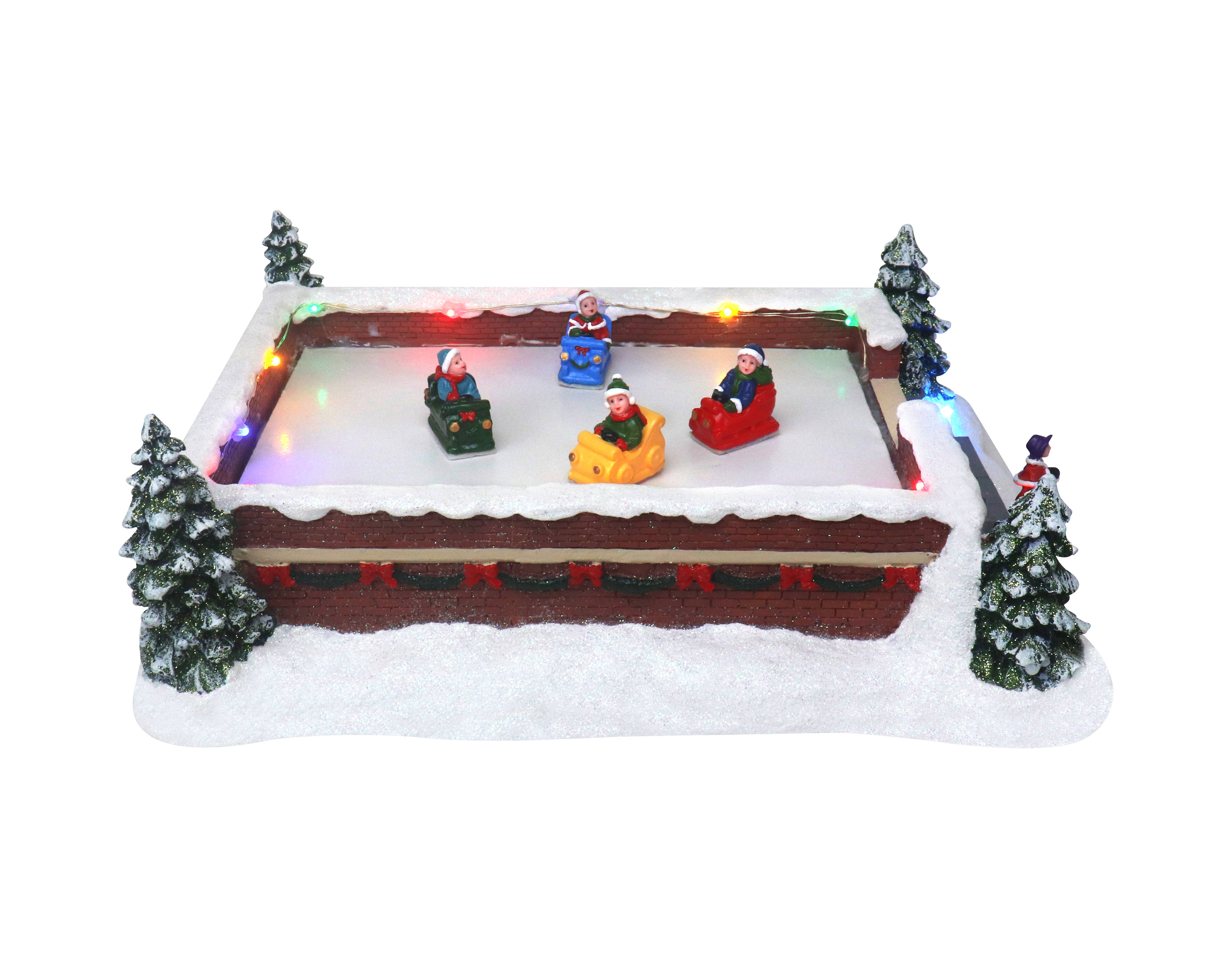 Top Treasures - Wholesale Christmas Decoration - Bumper Cars Christmas Village1