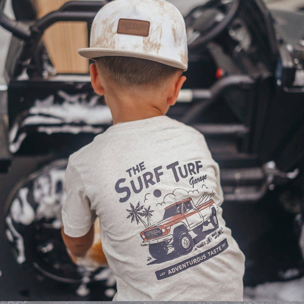 Little Rad Things - Wholesale Screen Printed T-Shirt - Kids - Boys Clothes Rad Surf Turf Tee - USA made4