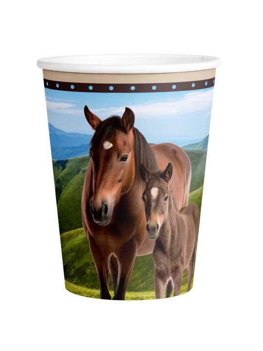 8 Horse And Pony Glasses 250 ML for wholesale by Fiestora
