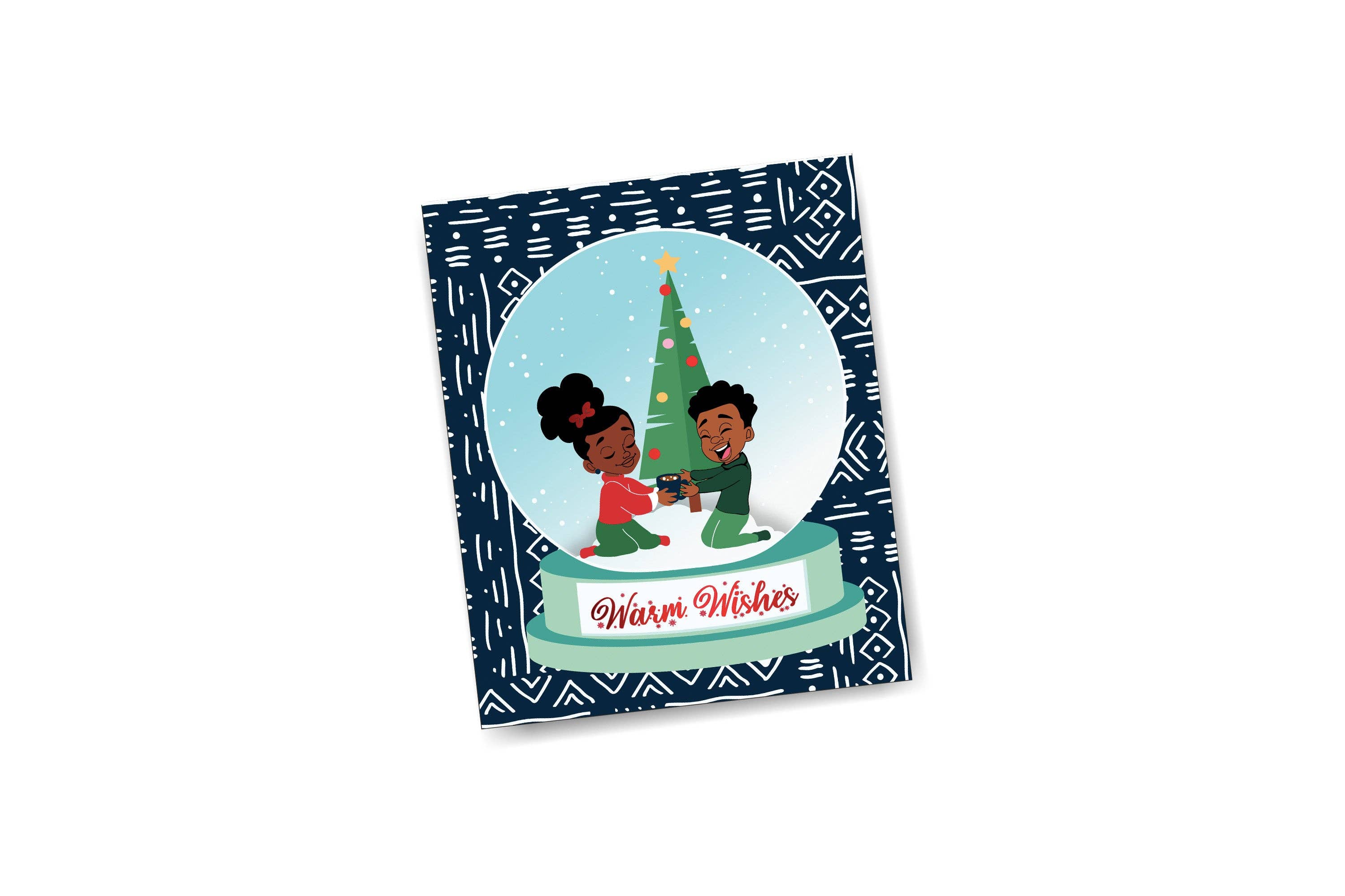 Black Paper Party - Wholesale Christmas Card - Snow Much Fun Holiday Cards5