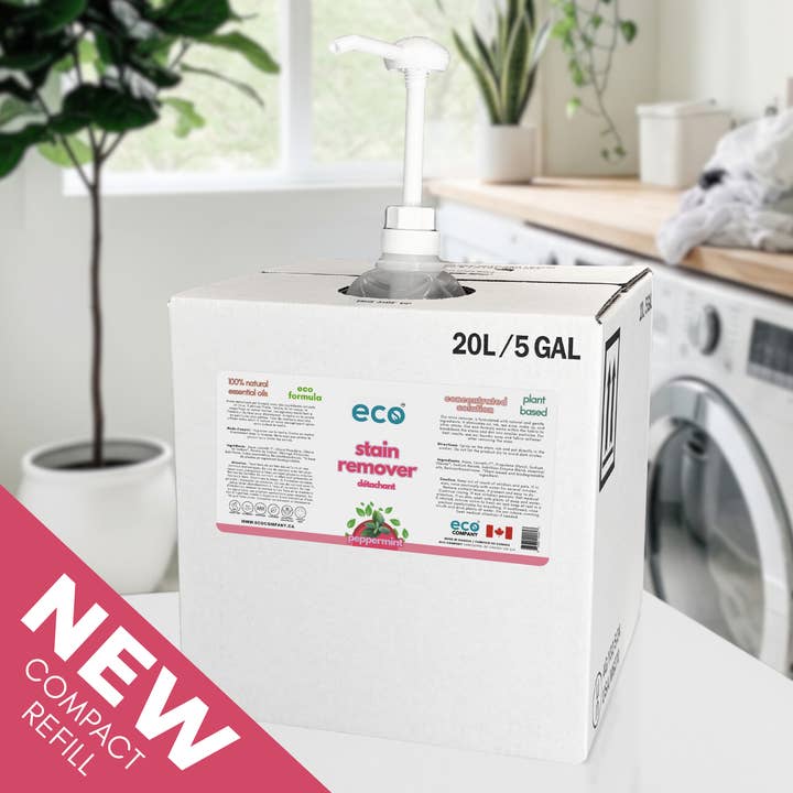 Pletfjerner - Pebermynte (20L Genopfyldningsboks) for engroshandel hos Eco Company