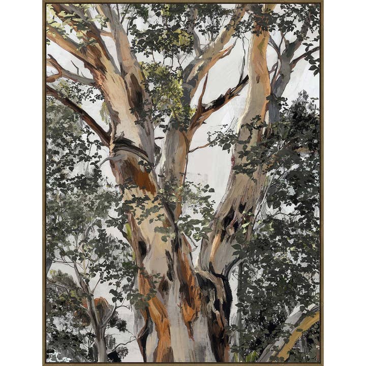 Sitting Under The Trees Canvas Wall Art for wholesale by Streamline Art