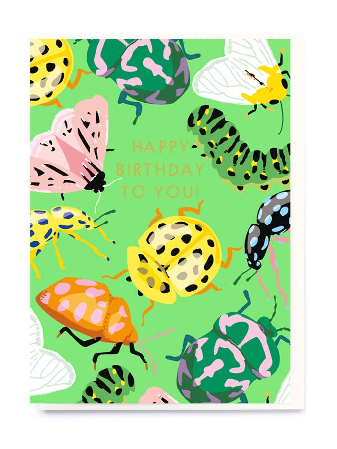 Bugs birthday card for wholesale by Noi Publishing