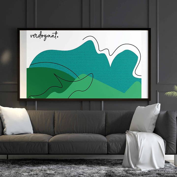 Poster «Verdant» per la vendita all'ingrosso da parte di Marie-Lou Gallery