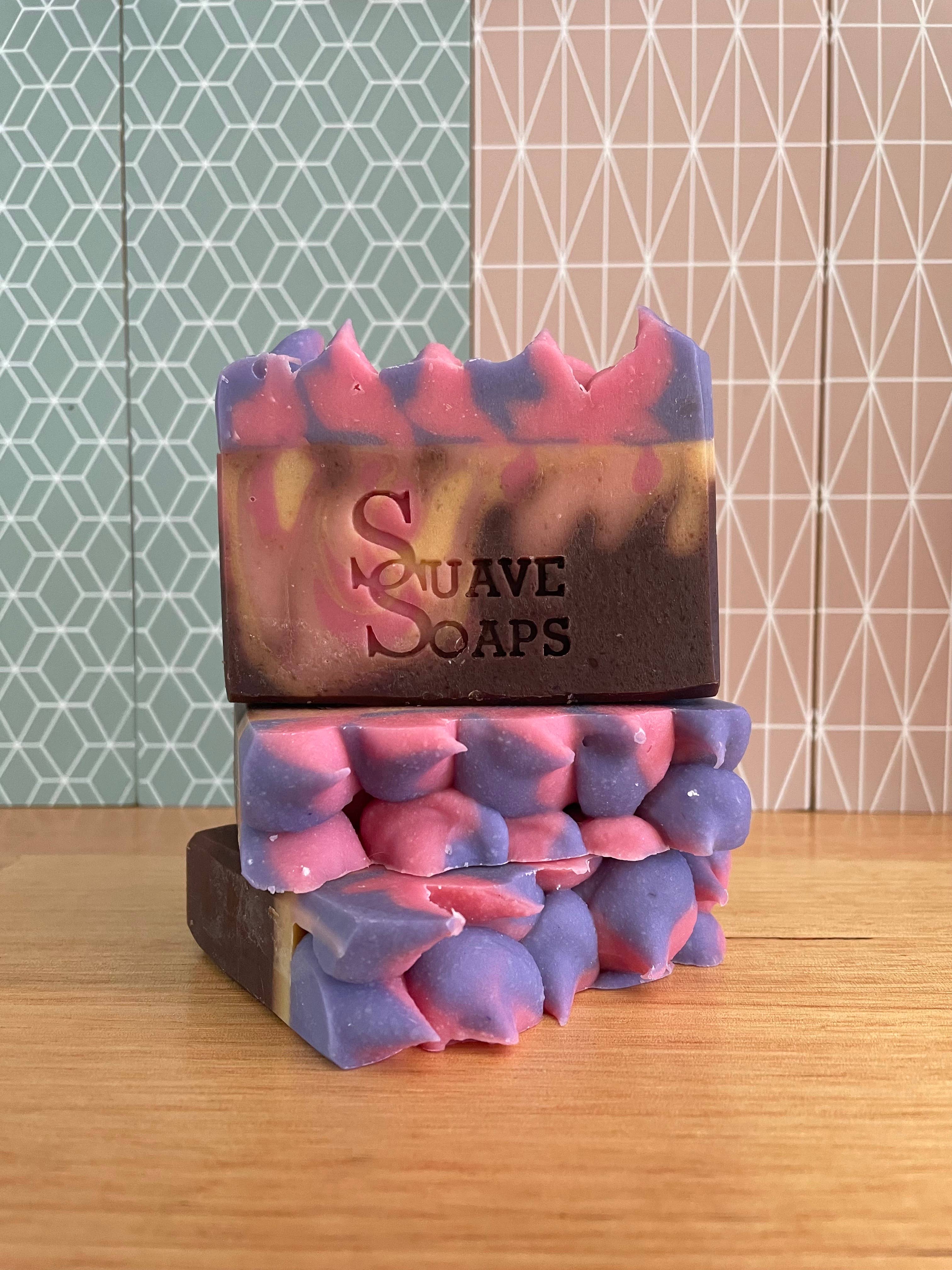 Suave Soaps - Wholesale Bar Soap - Handmade Chocolate Ganache Goat Milk Soap