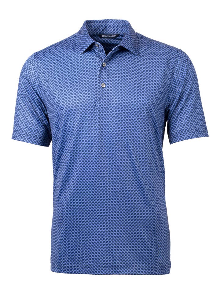 Cutter & Buck - Wholesale Polo - Men's - Cutter & Buck Pike Banner Print Stretch Men's Polo5