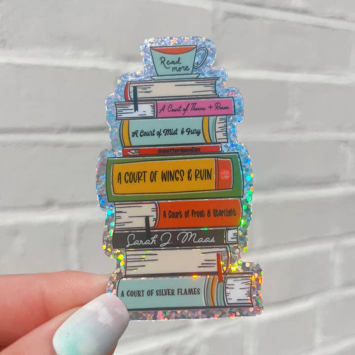 A Court of Thorns & Roses - Sarah J. Maas - Book Sticker for wholesale by NatterDoodle