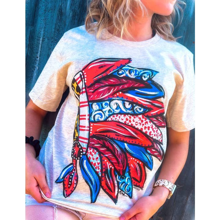 Handmålad amerikansk huvudbonad för wholesale av Anagails