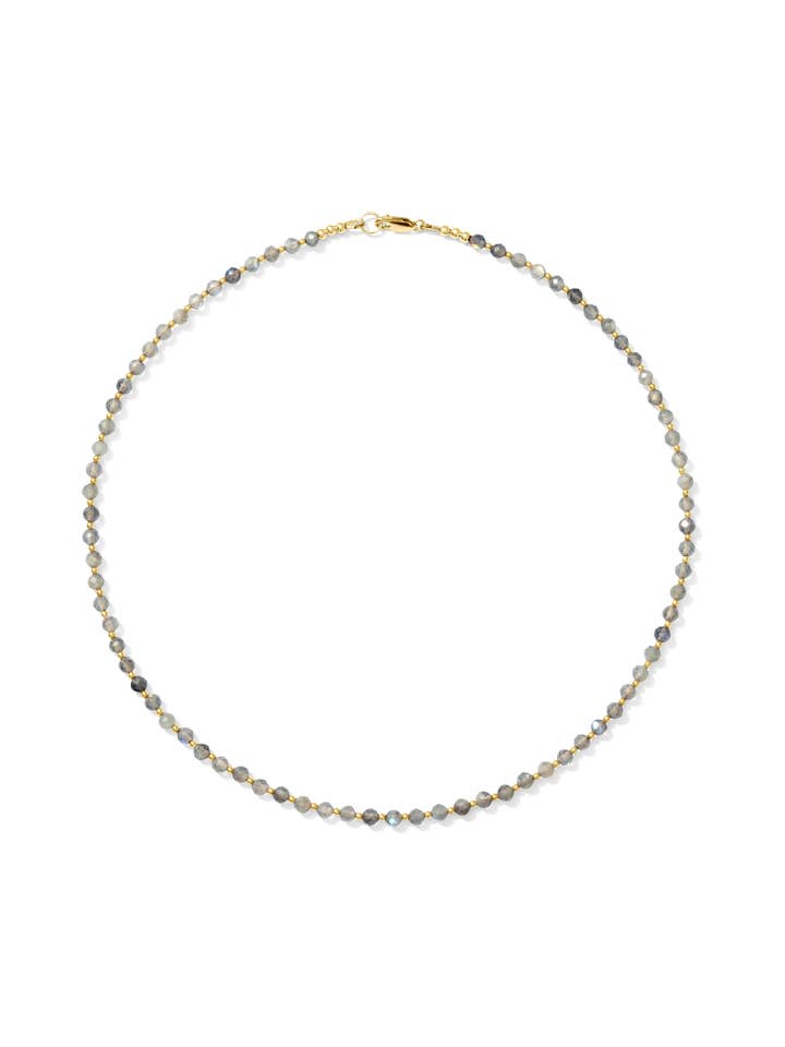 Collana con Gemme Elley - Placcata in Oro 14K & per la vendita all'ingrosso da parte di Kaylie Dawn Jewelry