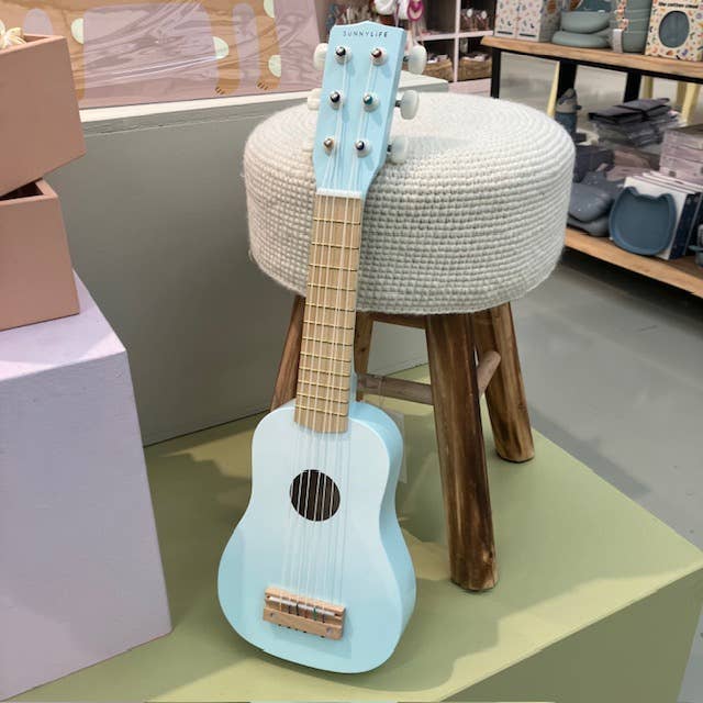 Luna-Leena - handmade in Nepal - Wholesale Stool - kidsstool with wool cover - off white - hand crochet wool3