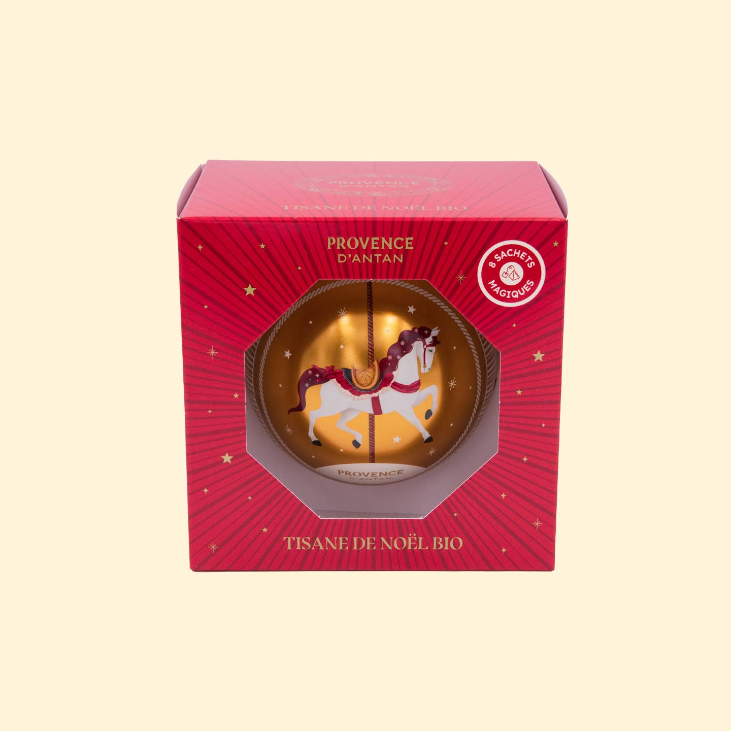 PROVENCE D'ANTAN - Vente Thés santé/détox - Boule de Noël - Tisane Féérique de Noël Bio*1