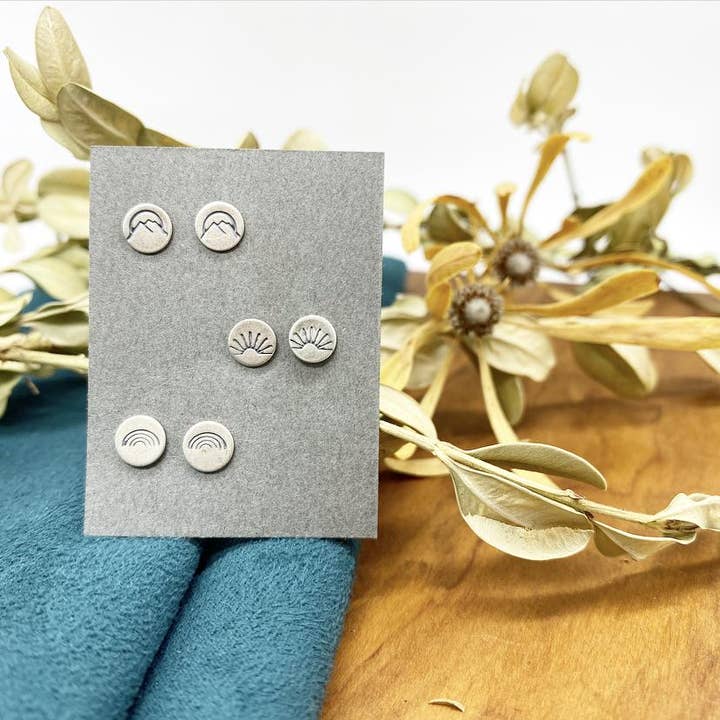 Stud Earring 3 packs for wholesale by Papillon Handcrafted