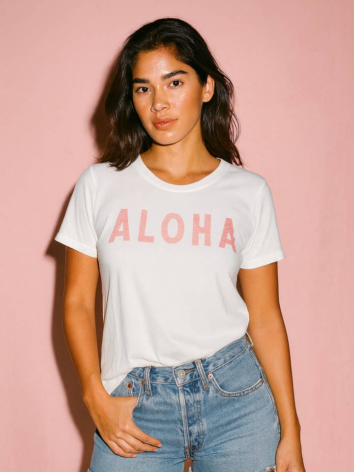 Vintage Aloha Tee for wholesale by Salt + Sea