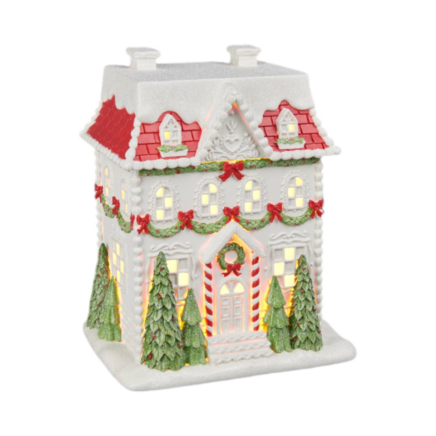 December Diamonds - Wholesale Christmas Decoration - 16in City Brownstone