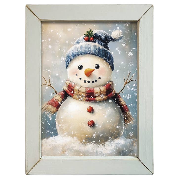 HMK404L Boneco de Neve Aconchegante por atacado de JanMichaels Art & Home