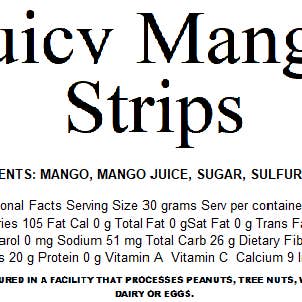 The Nut Garden, Sweetables, Utah Truffles - Wholesale Dried/dehydrated fruit - Mango, Premium Philippine (12 oz)1