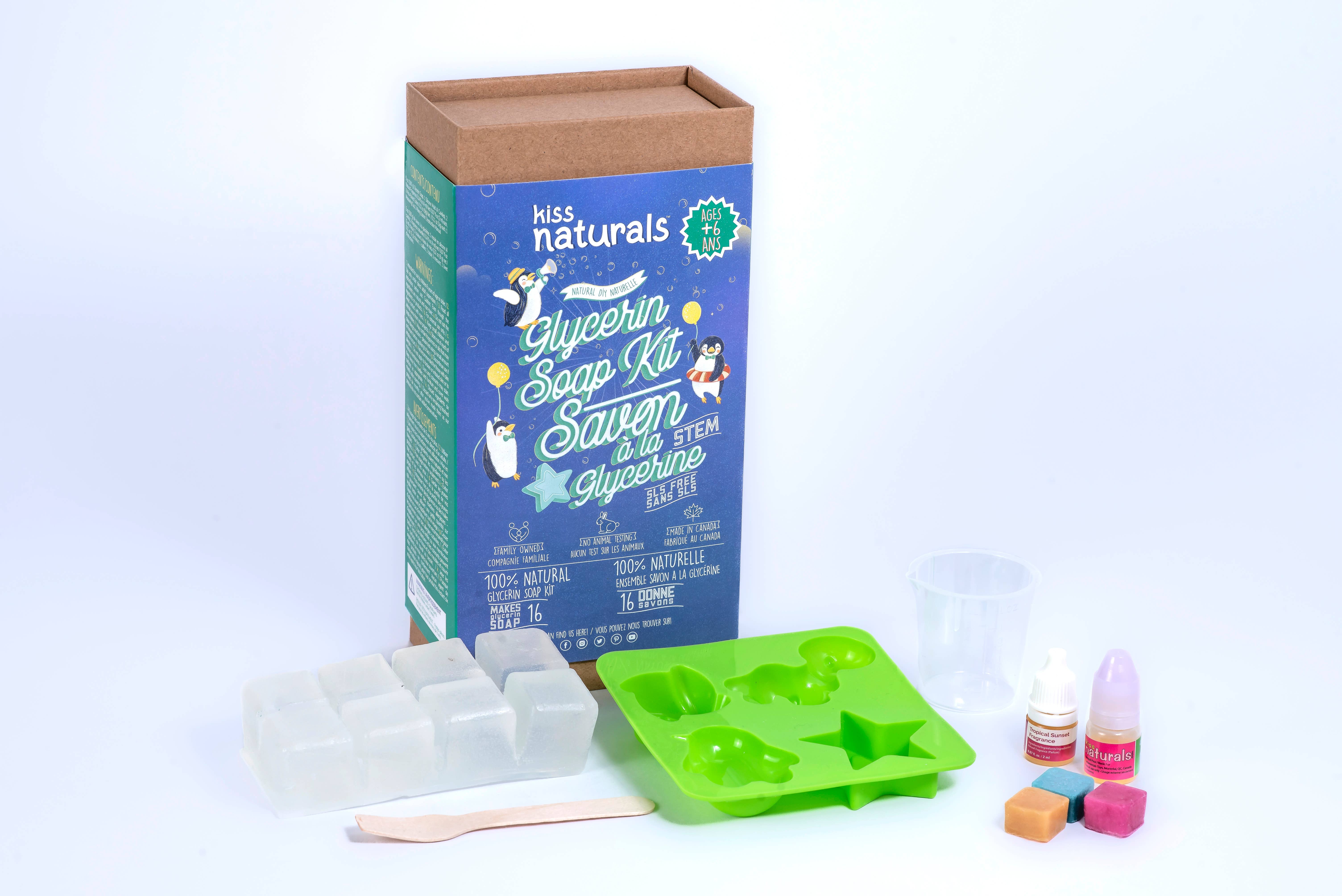 Wholesale Case Pack Kiss Naturals DIY Glycerin Soap Kit (Kids) for your  store - Faire