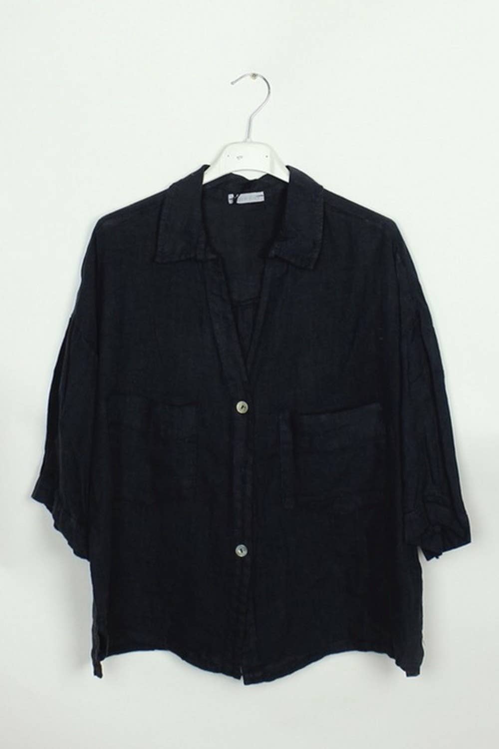 LÉA & LUC - Wholesale Button Down Shirt - Women's - 100% linen shirt REF.20174/513