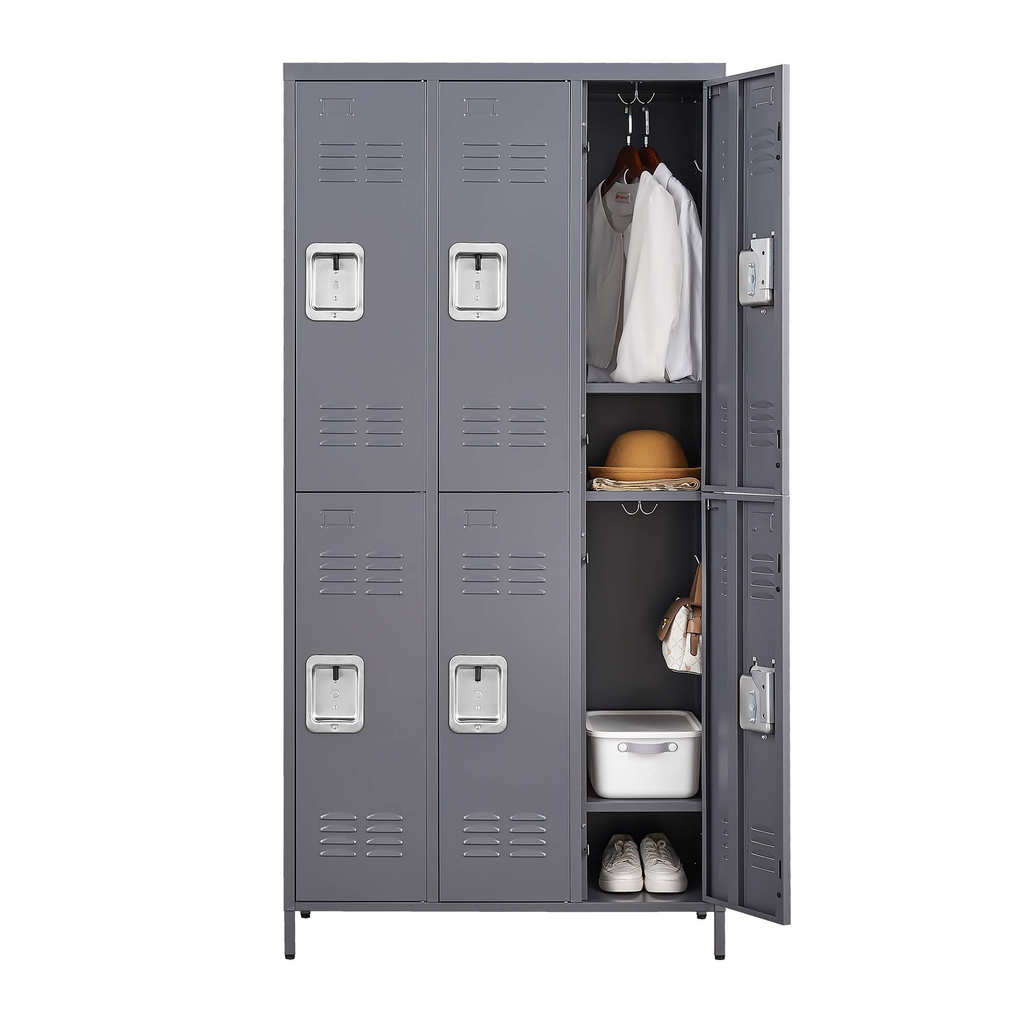 39F Inc. - Wholesale Cabinet - 72inH Storage Lockers for Employees,Home,Gym,School,Garage2
