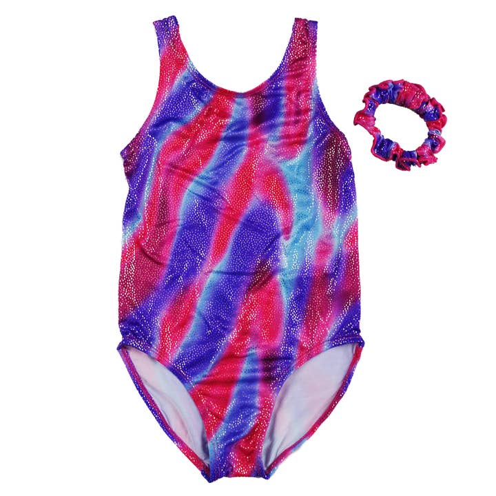 Kid'S Hot Pink Blue Leotard for wholesale by Wenchoice
