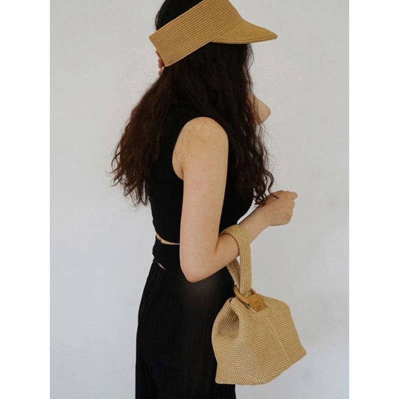 CÁQUI Bolsa casual de tecelagem simples para venda a revendedores na Faire4