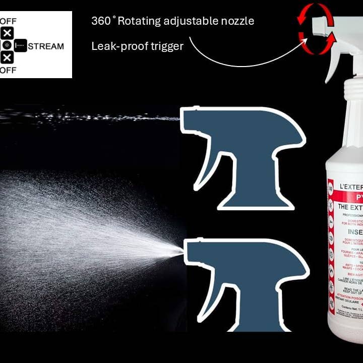 atomsbio - Wholesale Insect Repellent - The Exterminator PY-42 - Professional, Ready to use Insecticide, Indoor & Outdoor, Liquid1
