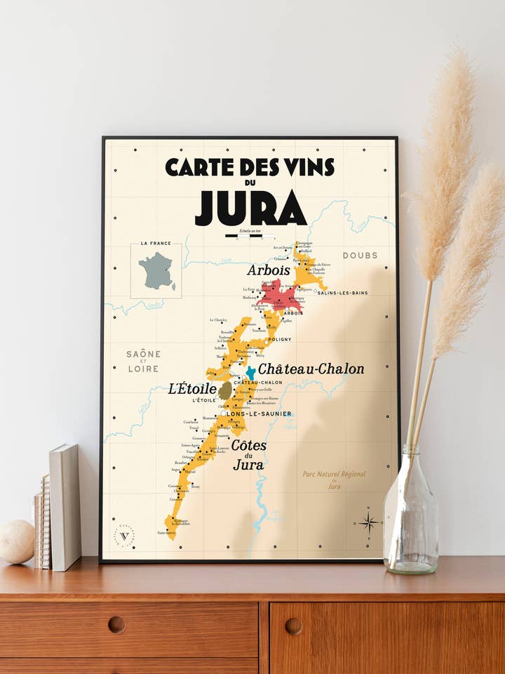 Jura wine list for wholesale by Atelier Vauvenargues