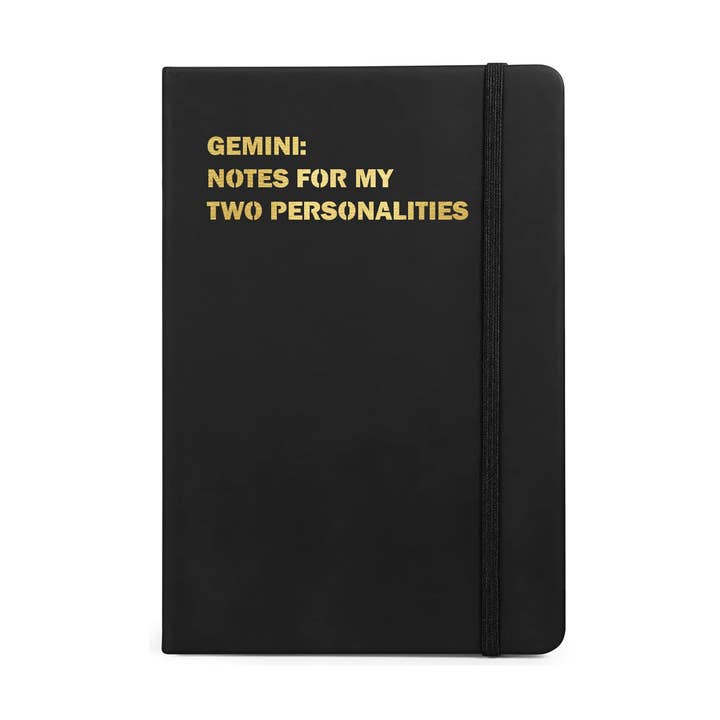 Journal d'astrologie drôle des Gémeaux pour la vente par Crimson and Clover Studio