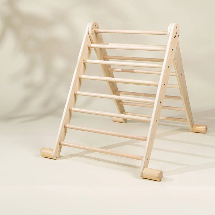 Coco Village - Wholesale Wood Toy - Kids - Montessori 2-in-1 Triangle & Wall Climber