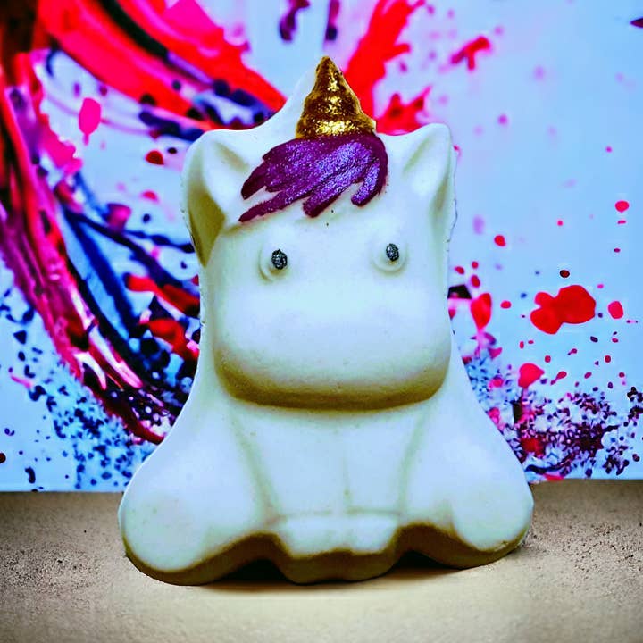 Dash the unicorn Bath Bomb for wholesale by Gettin Fizzy With It