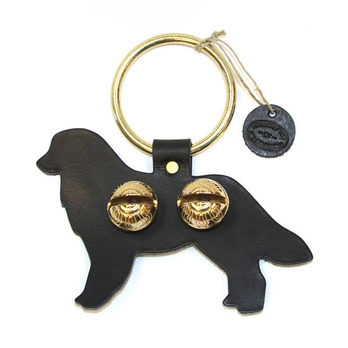 New England Bells - Wholesale Door Hanger - Designer Door Chime - Great Pyrenees / Golden Retriever0