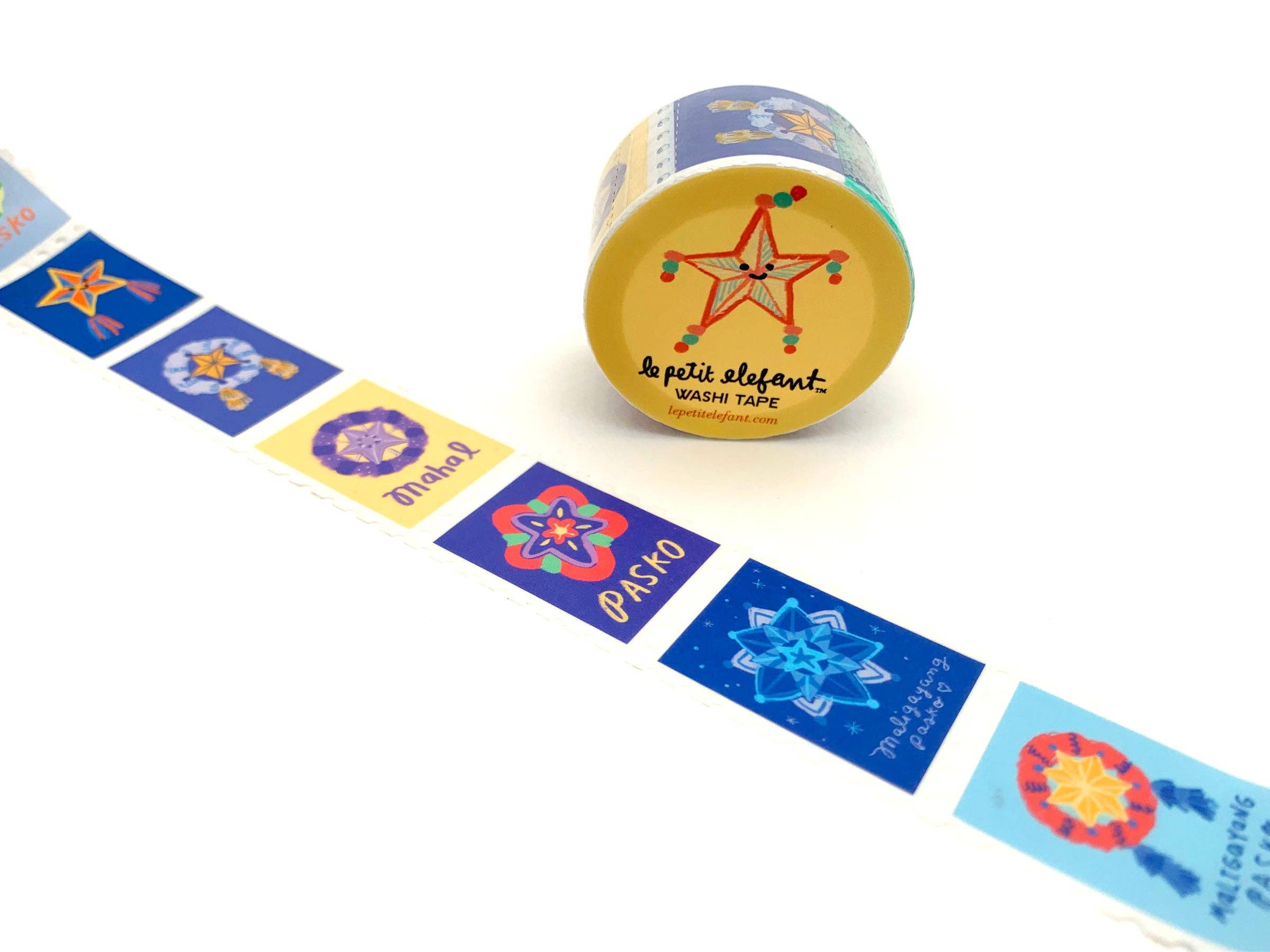 Le Petit Elefant - Wholesale Washi Tape - Filipino Parol Stamp Washi Tape2