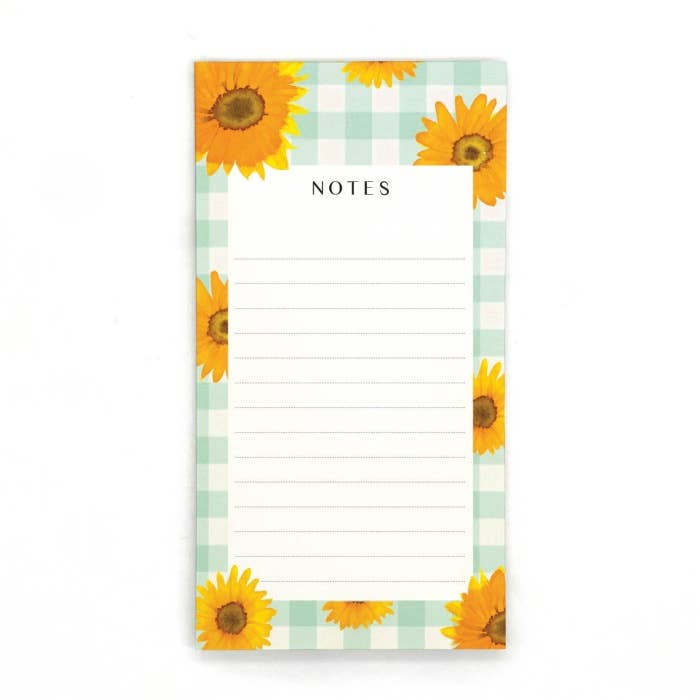 Sunflowers Notepad Free District for wholesale by Quartier Libre Papier