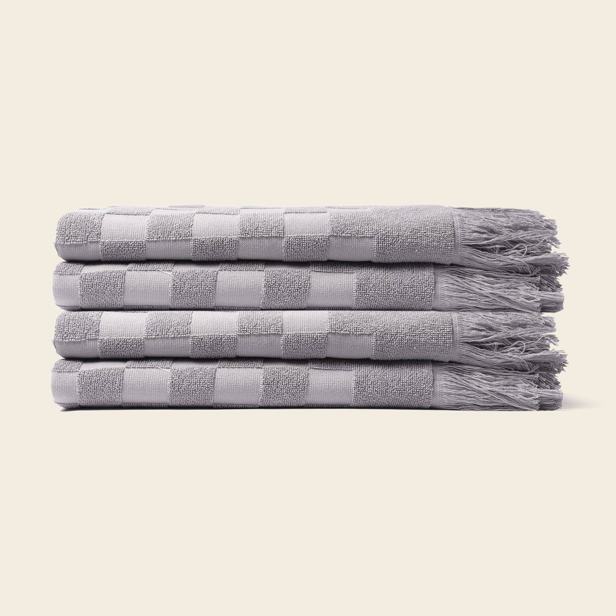 Happy Place Brand - Wholesale Bath Towel - Organic Checkered Bath Towel17
