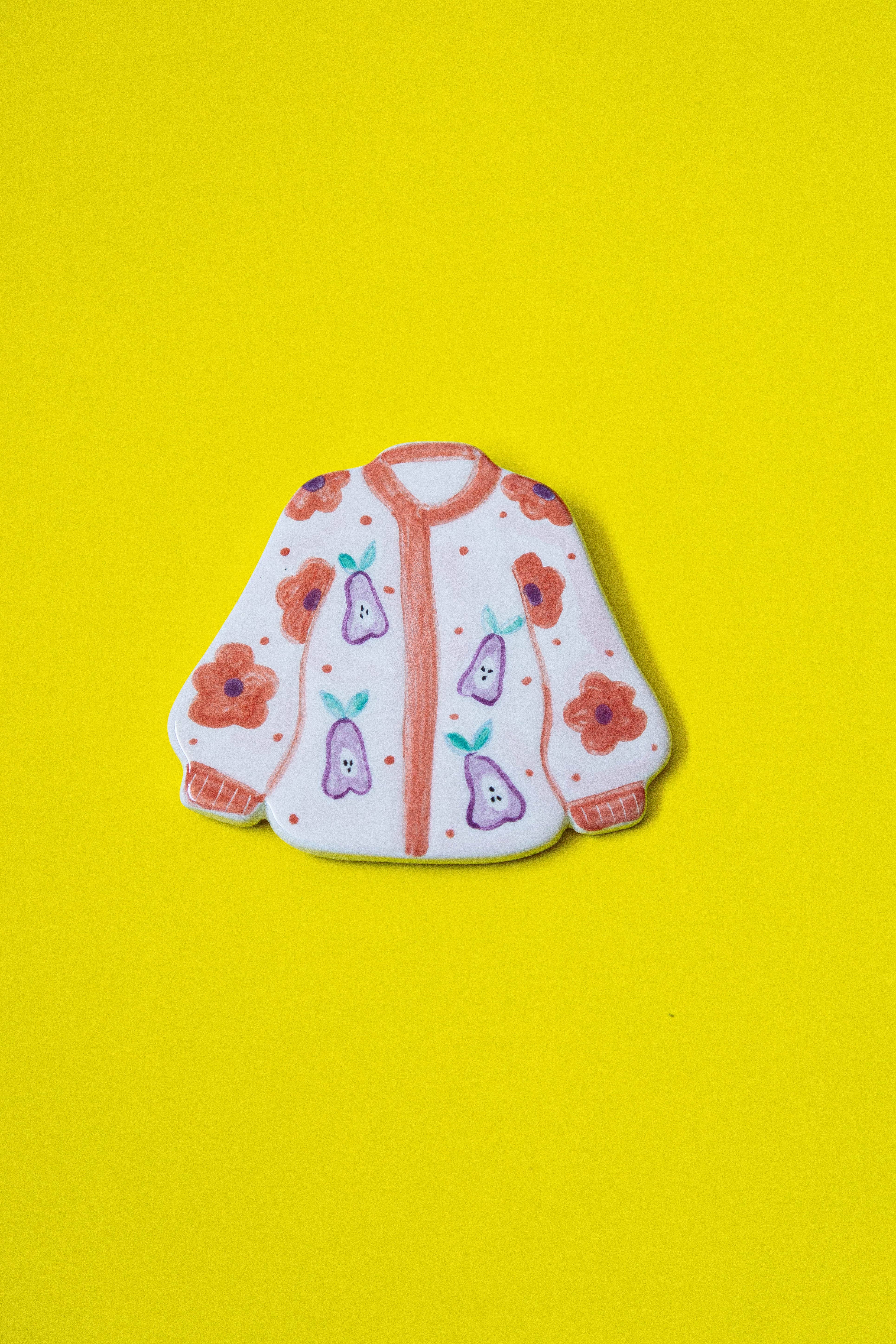 The BaiTay - Vendita all'ingrosso Decorazione da parete 3D - Gilet di pera in ceramica0