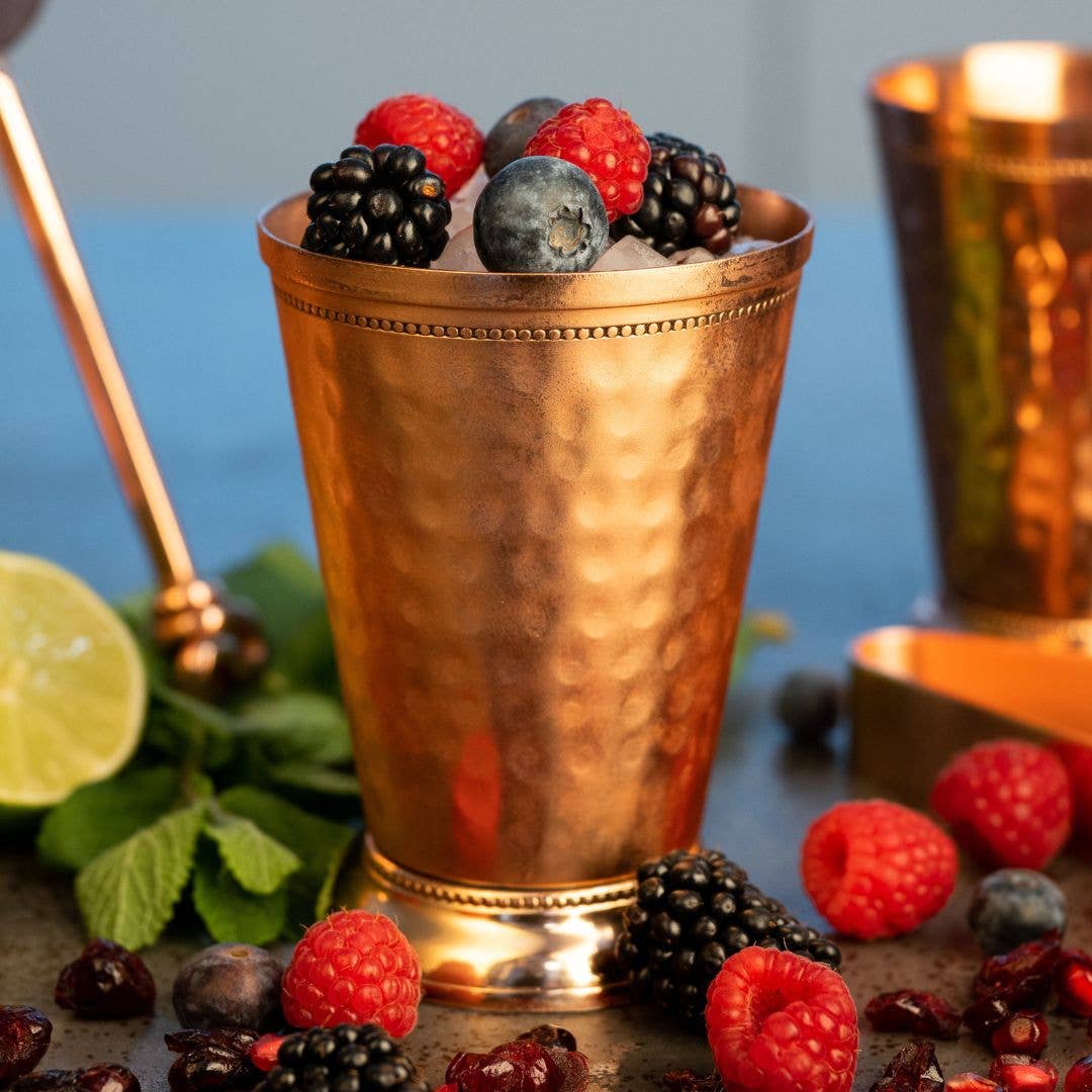 Specter & Cup - Wholesale Cocktail/Liquor Glass - Valia copper mug set — 4x cocktail cups + accessory set6