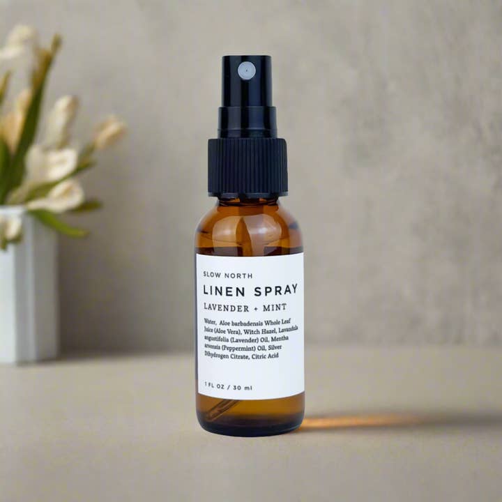 Slow North - Wholesale Linen Spray - Mini Linen Spray - Lavender + Mint1