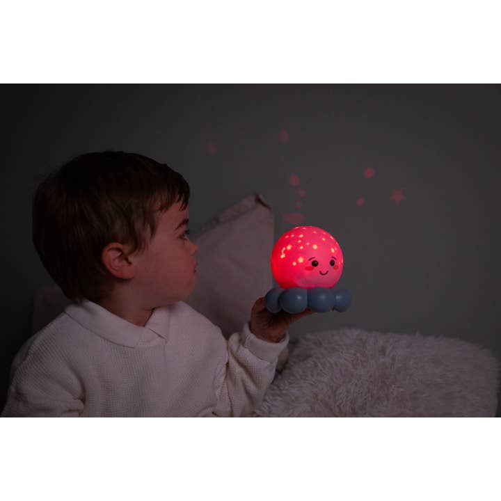 PJM Distributions - Wholesale Portable Projector - Kids - Cloud B|Twinkles To Go Octo - Blue|Projector Nightlight Toy