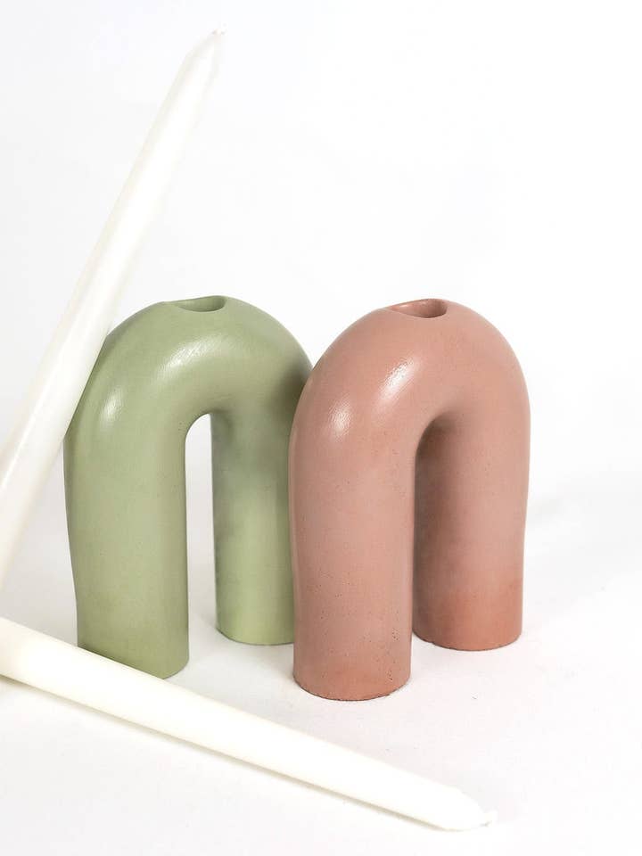 Arch Candle Holder for wholesale by Wyxcraft LLC