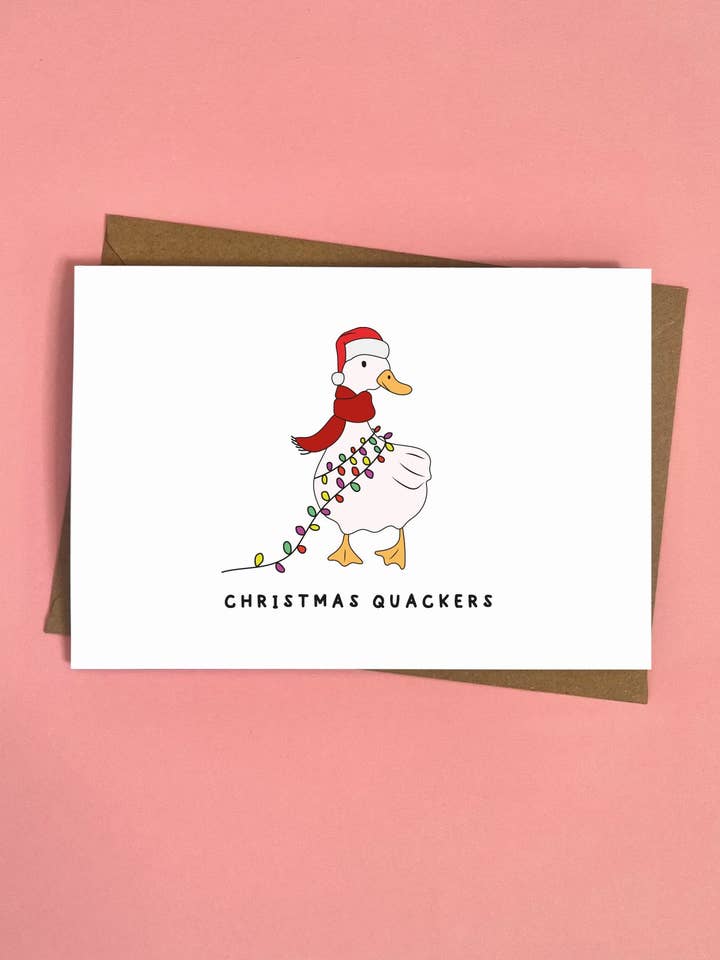 Christmas Quackers for wholesale by Giggl Greetings