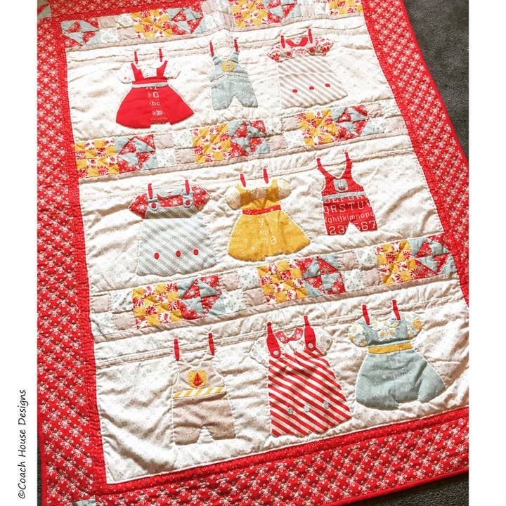 Coach House Designs - Wholesale Quilt - Wash Day Quilt Pattern2